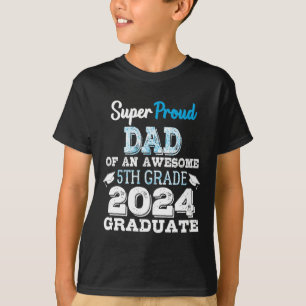 Camiseta Papá De Un Graduado De 5º Grado 2024