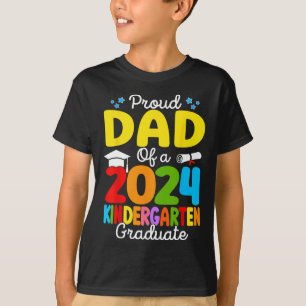 Camiseta Papá De Un Graduado Superior De La Escuela De Jard
