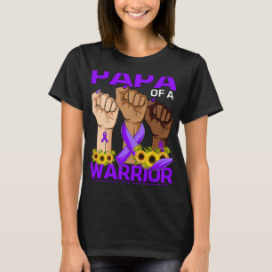 Camiseta Papa De Un Guerrero Fibromialgia Sensibilización G