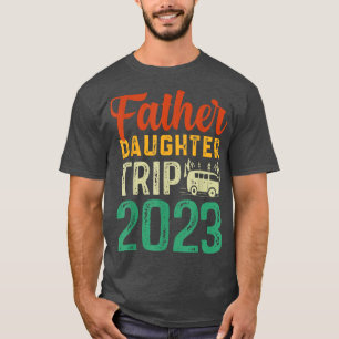 Camiseta Papá de vacaciones, padre hija de viaje de fin de 