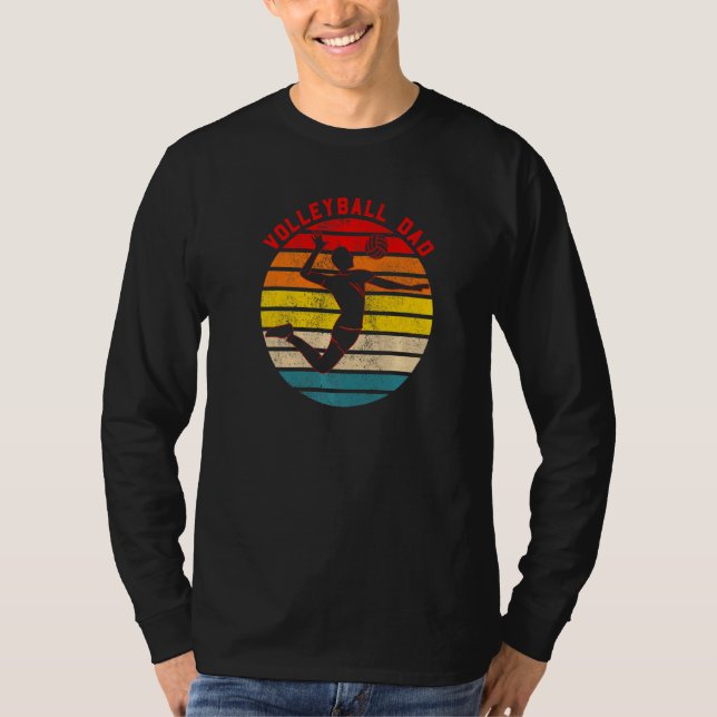 Camiseta Papá de voleibol (Anverso)