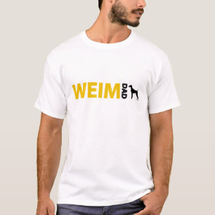 Camiseta Papá de Weimaraner