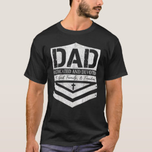 Camiseta Papá dedicó y consagró el feliz día del padre