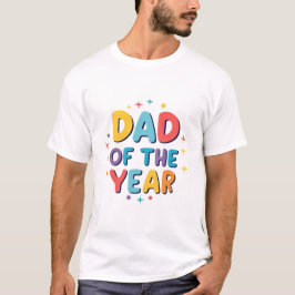 Camiseta Papá del año - Gracioso regalo del Día del Padre