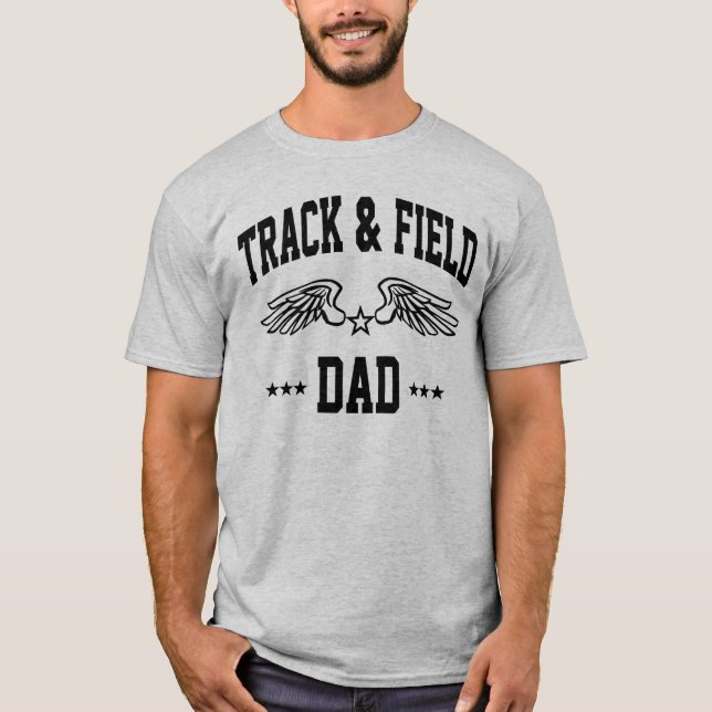 Camiseta Papá del atletismo (Anverso)