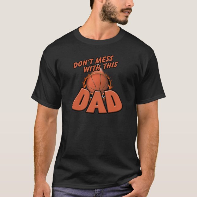 Camiseta Papá del baloncesto (Anverso)