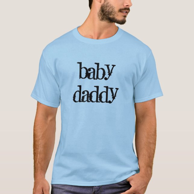 Camiseta papá del bebé (Anverso)