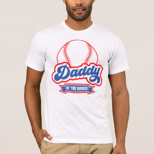 Camiseta Papá del Béisbol Novato Día del Padre Divertido