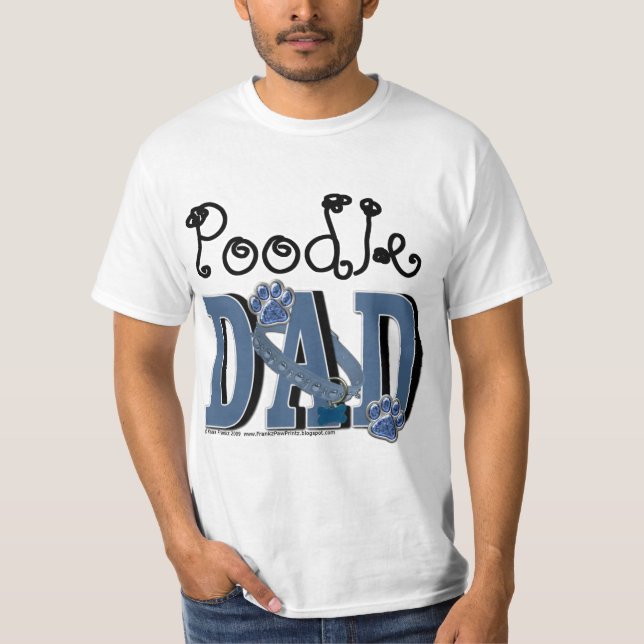 Camiseta PAPÁ del caniche (Anverso)