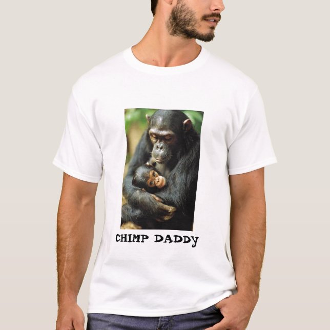 CAMISETA PAPÁ DEL CHIMPANCÉ (Anverso)