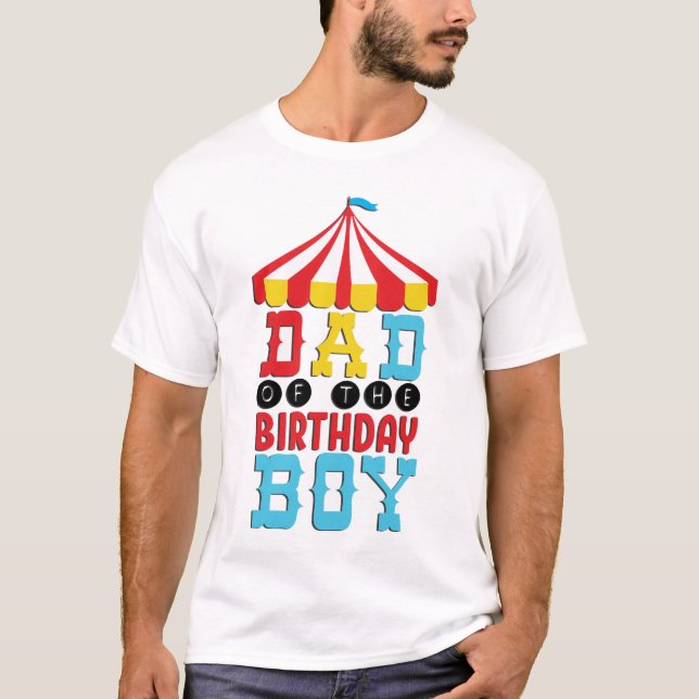 Camiseta Papá Del Círculo De Nacimiento (Anverso)