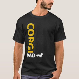 Camiseta Papá del Corgi Galés de la rebeca
