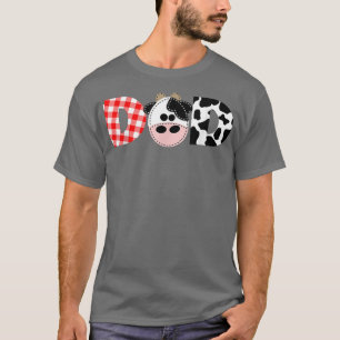 Camiseta Papá del cumpleaños de Boy Cow Farm primer cumplea