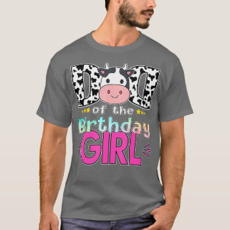 Camiseta Papá del cumpleaños para el Chica papá de una gran