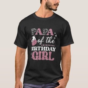 Camiseta Papa del cumpleaños para la granja de vacas de cum