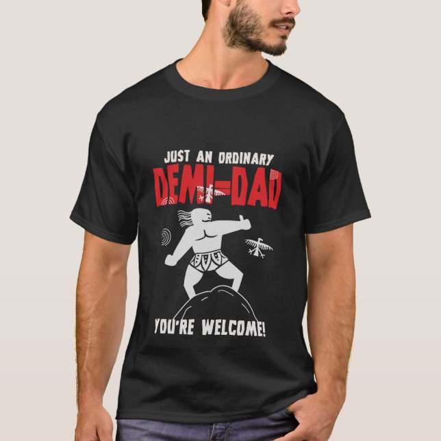 Camiseta papá del demi (Anverso)