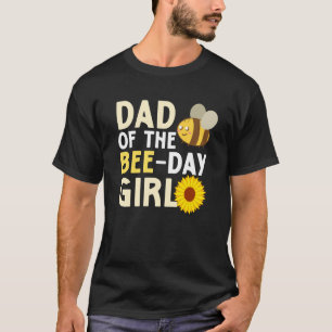 Camiseta Papá Del Día De La Abeja Chica Honey Beekeeper Bee