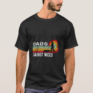 Camiseta Papá del Día del Padre en contra de la mala hierba