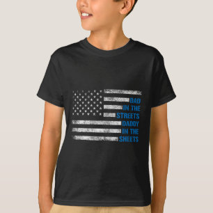 Camiseta Papá Del Día Del Padre En Las Calles Papi En Las H