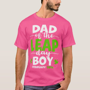 Camiseta Papá Del Día Del Salto Niño 29 De Febrero
