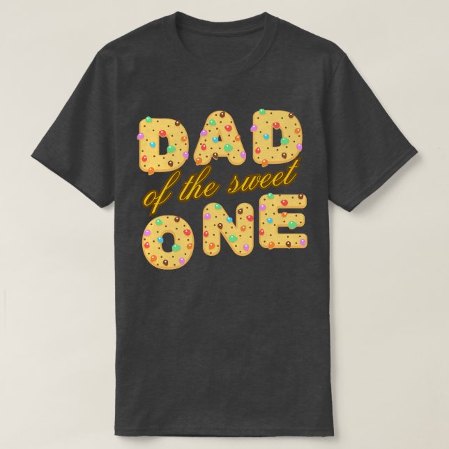 Camiseta Papá del dulce (Diseño del anverso)