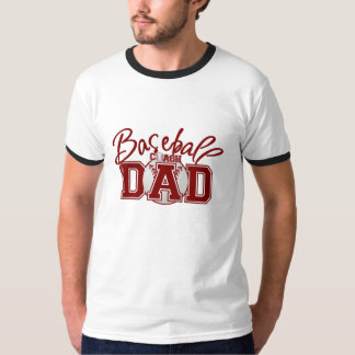 Camiseta PAPÁ del entrenador de béisbol