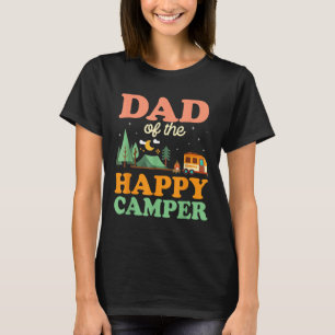 Camiseta Papá Del Feliz Campista Hombres 1er Cumpl