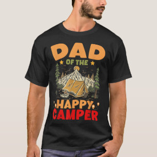 Camiseta Papá Del Feliz Campista Primer Cumpleaños De Campi
