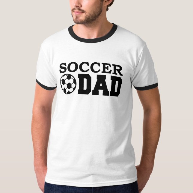 Camiseta Papá del fútbol (Anverso)