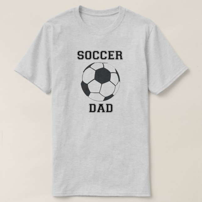 Camiseta Papá del fútbol (Diseño del anverso)