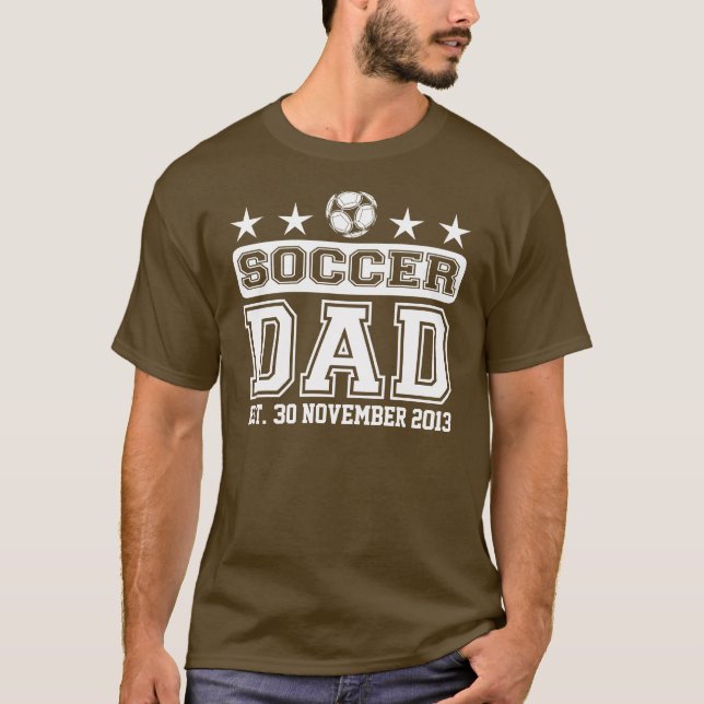 Camiseta Papá del fútbol (Anverso)