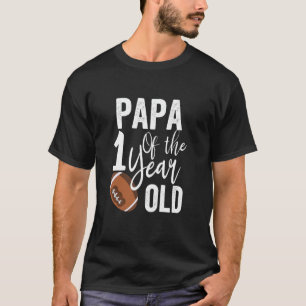 Camiseta Papa Del Fútbol De 1 Año Primer Año Abajo Birt