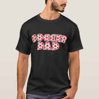 Camiseta Papá del fútbol, red2
