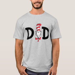 Camiseta Papá del gato en el sombrero de Dr. Seuss