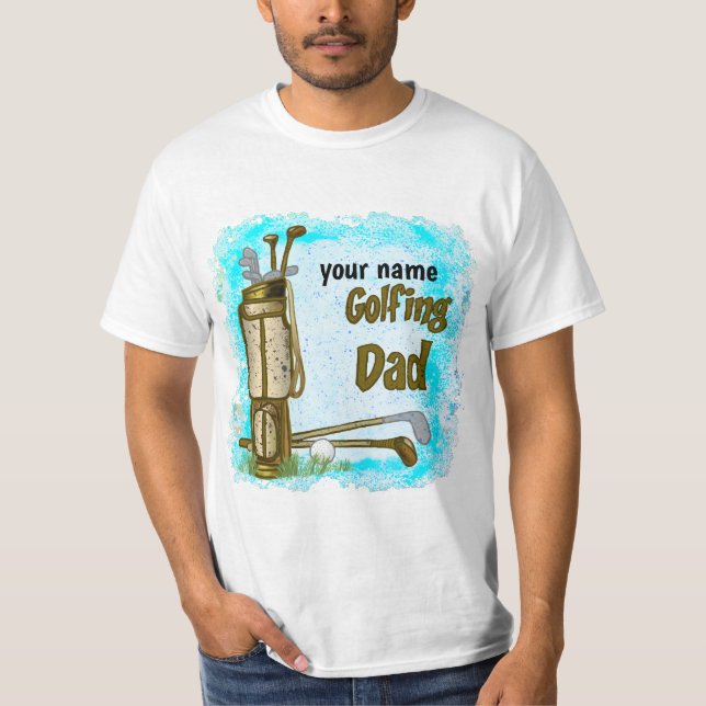 Camiseta Papá del golf (Anverso)