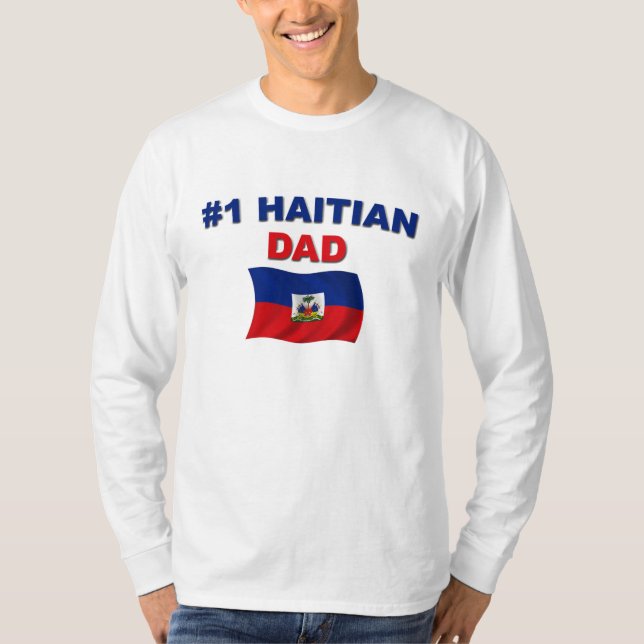 Camiseta Papá del haitiano #1 (Anverso)