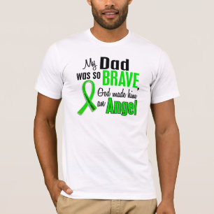 Camiseta Papá del linfoma Non-Hodgkin del ángel 1
