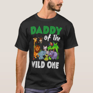 Camiseta Papá Del Nacimiento Zoológico Nacimiento Safari Ce