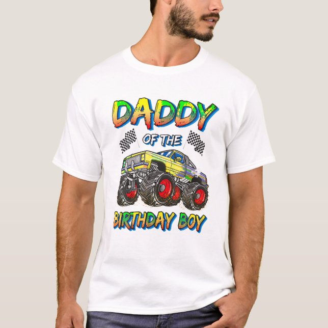 Camiseta Papá del niño de cumpleaños (Anverso)