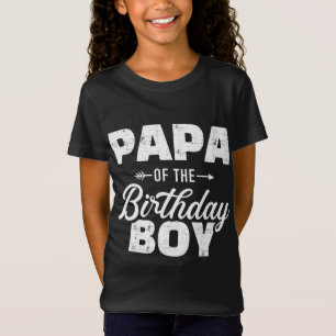 Camiseta Papá del niño de cumpleaños haciendo juego con la 