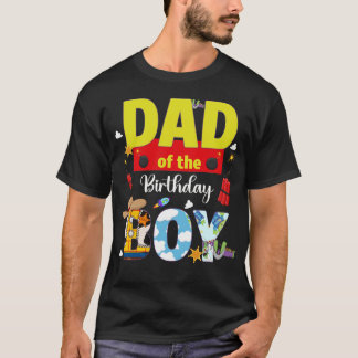 Camiseta Papá Del Niño De Cumpleaños Toy Familly Matando La