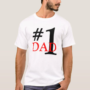 Camiseta Papá del número 1
