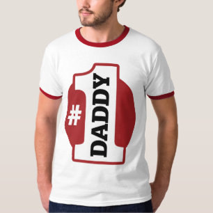 Camiseta Papá del número 1