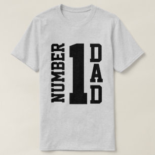 Camiseta Papá del número 1