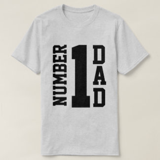 Camiseta Papá del número 1