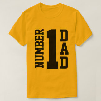 Camiseta Papá del número 1