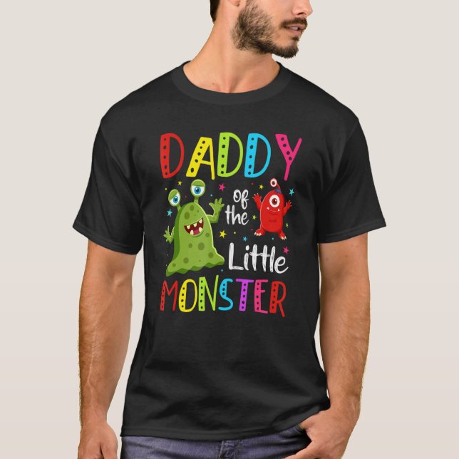 Camiseta Papá del pequeño padre papá papá papá padre primer (Anverso)