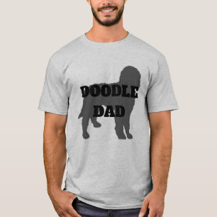 Camiseta Papá del perro del Doodle