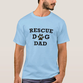 Camiseta Papá del perro del rescate