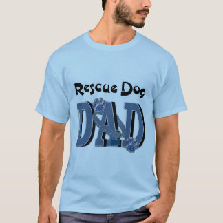 Camiseta PAPÁ del perro del rescate